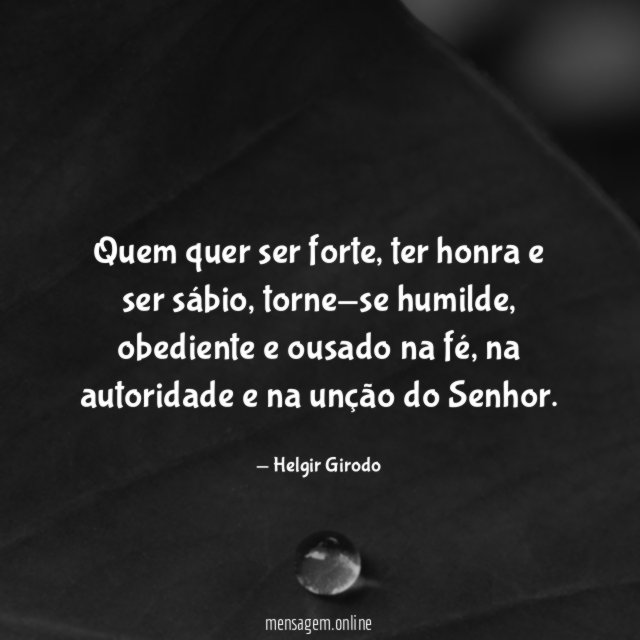 Quem quer ser forte