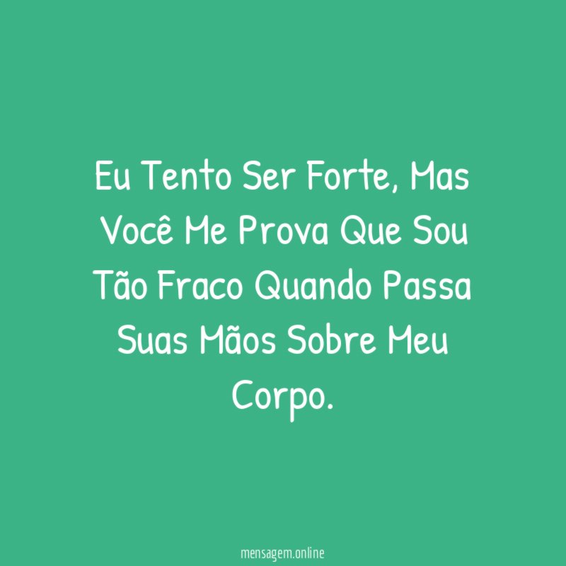 Eu Tento Ser Forte
