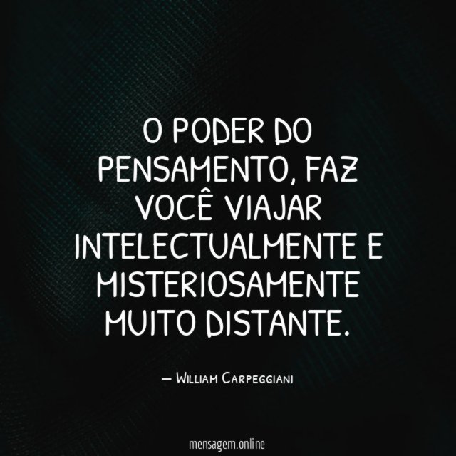 O poder do pensamento
