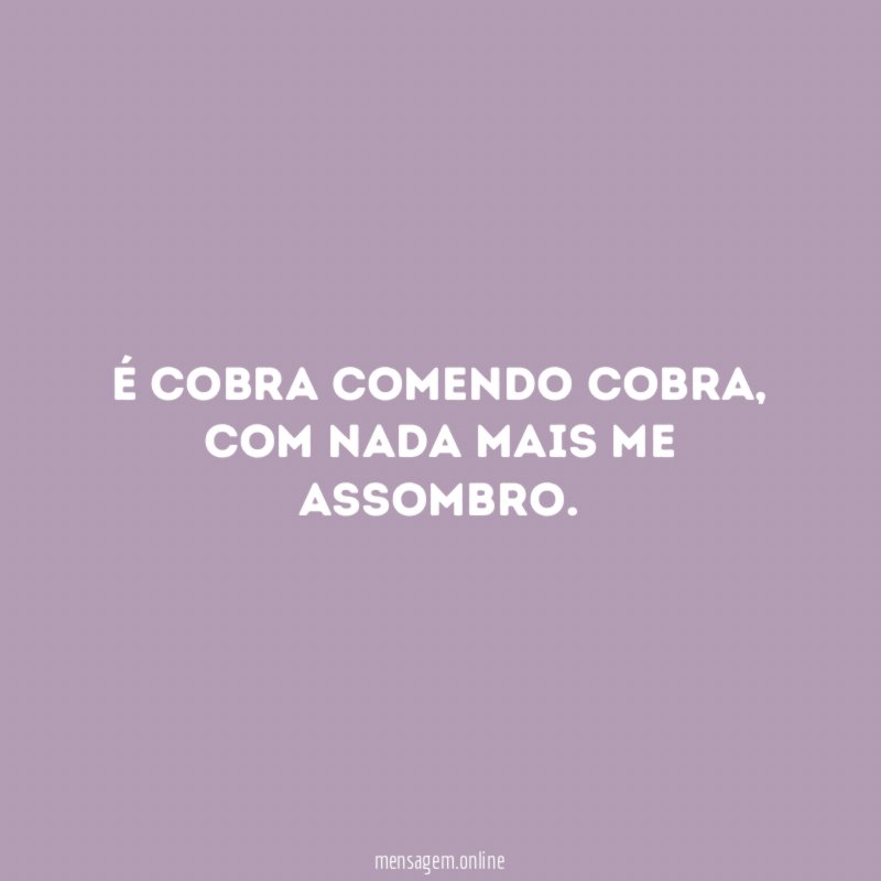 é cobra comendo cobra