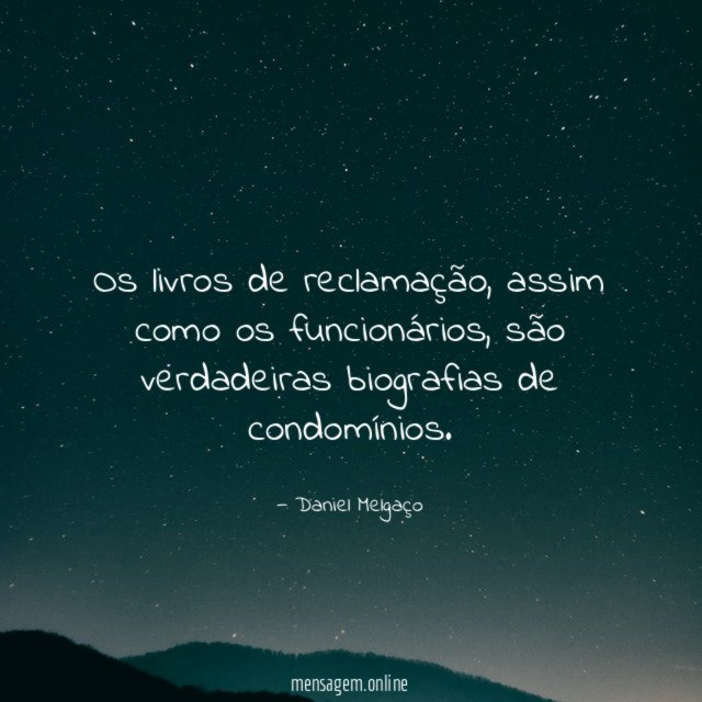 Os livros de reclamação