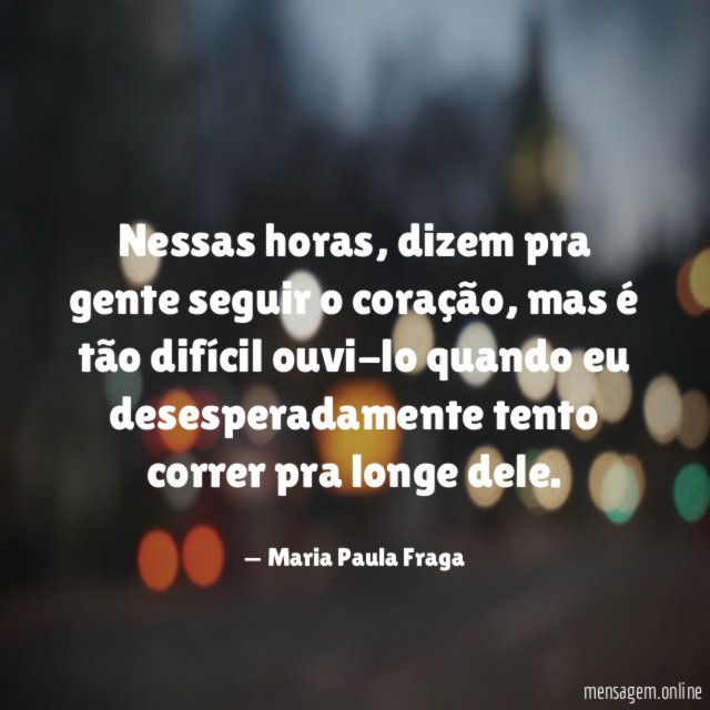 Nessas horas