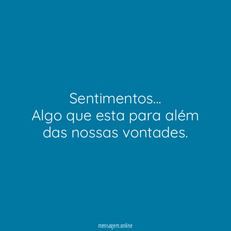 Sentimentos