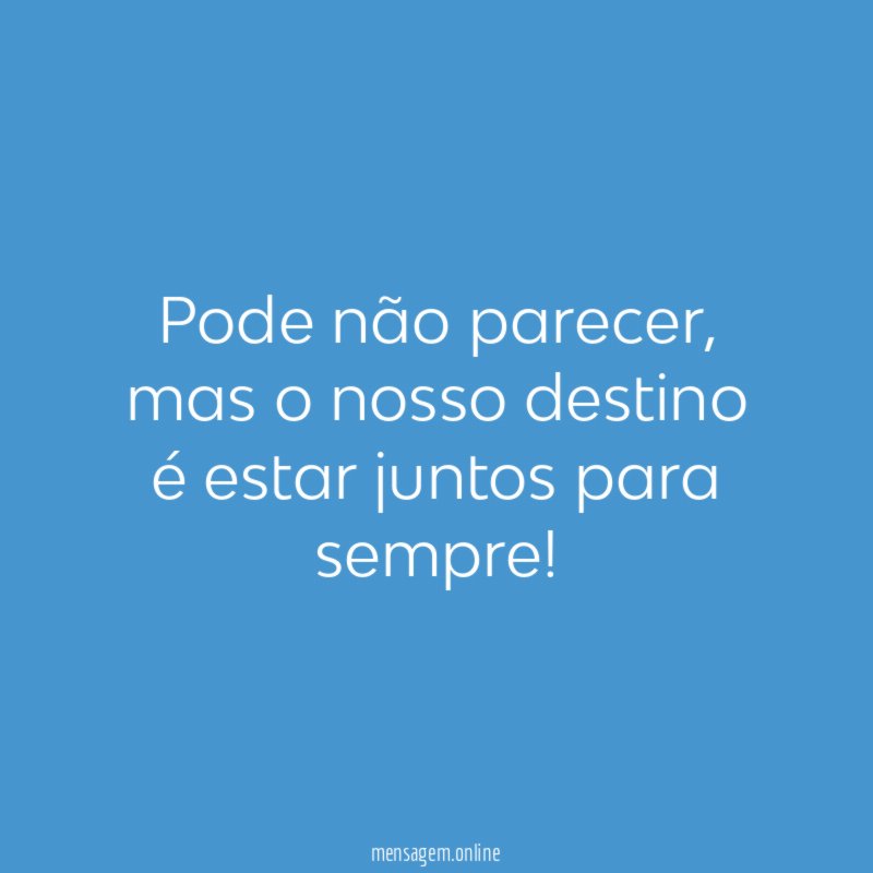 Pode não parecer