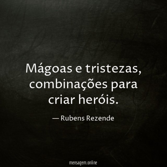 Mágoas e tristezas