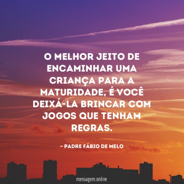 O melhor jeito de encaminhar uma criança para a maturidade