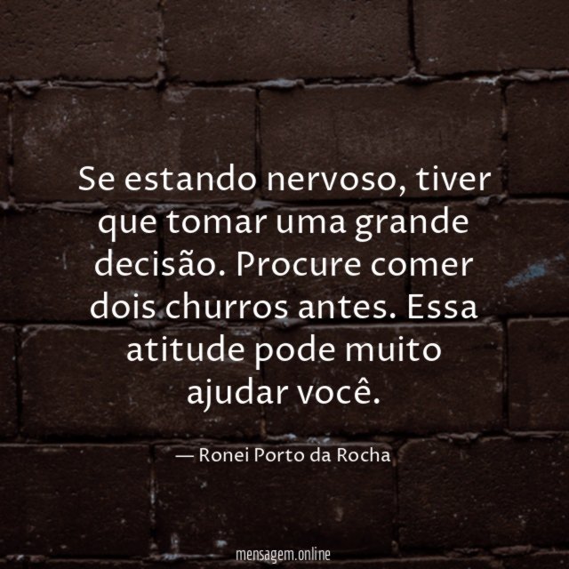 Se estando nervoso