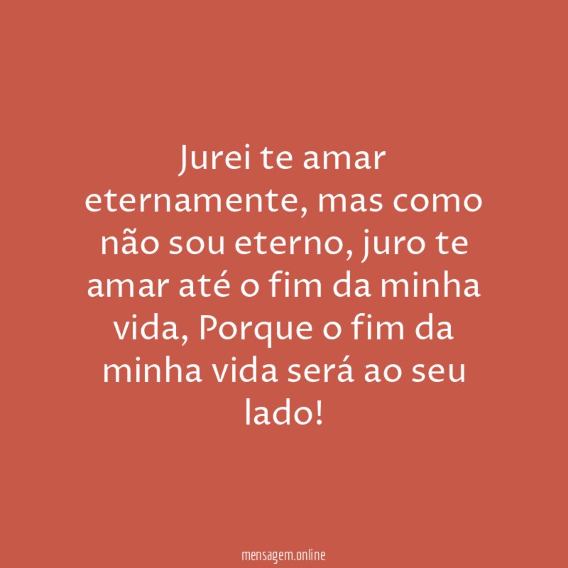 Jurei te amar eternamente