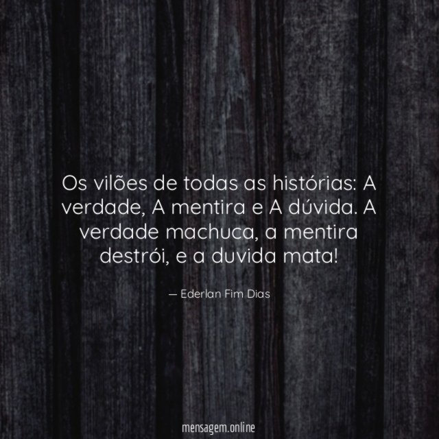 Os vilões de todas as histórias