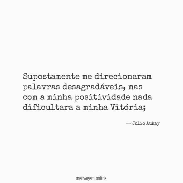 Supostamente me direcionaram palavras desagradáveis