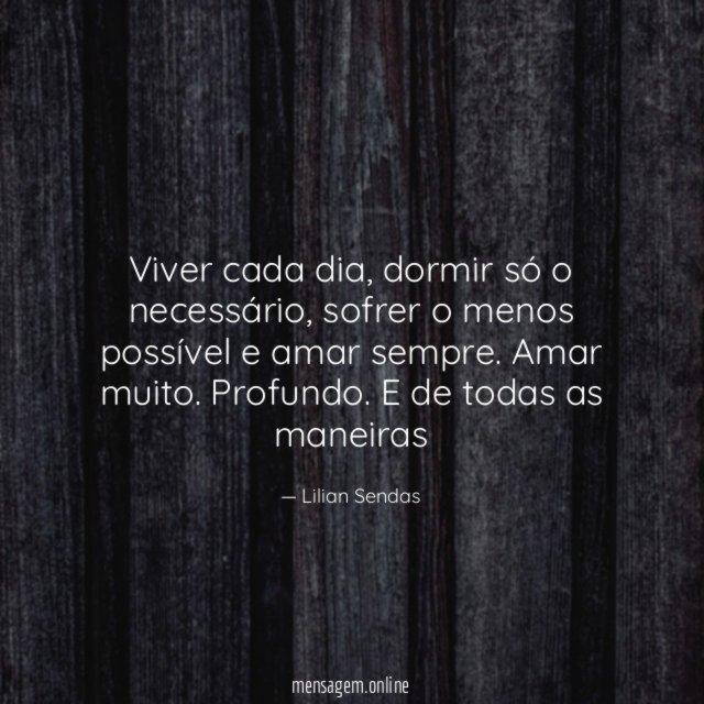 Viver cada dia