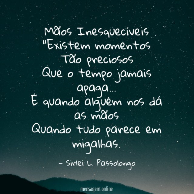 Mãos Inesquecíveis