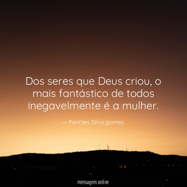 Dos seres que Deus criou