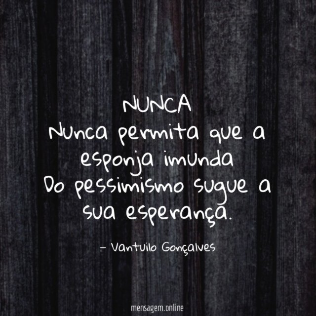 NUNCA