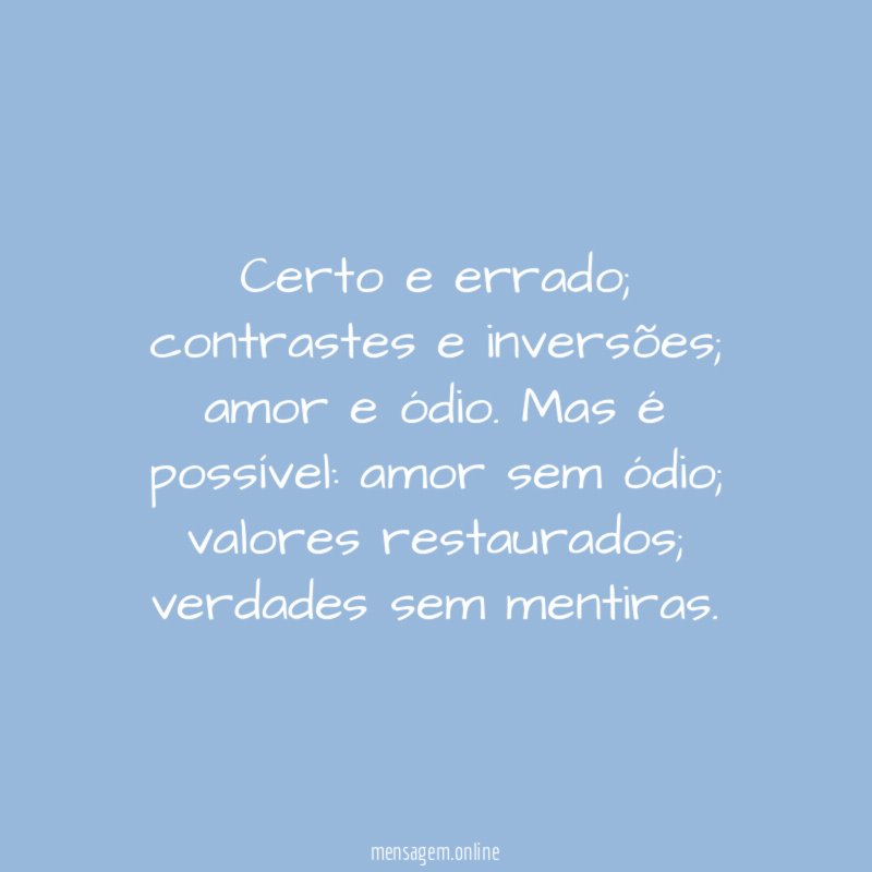 Certo e errado