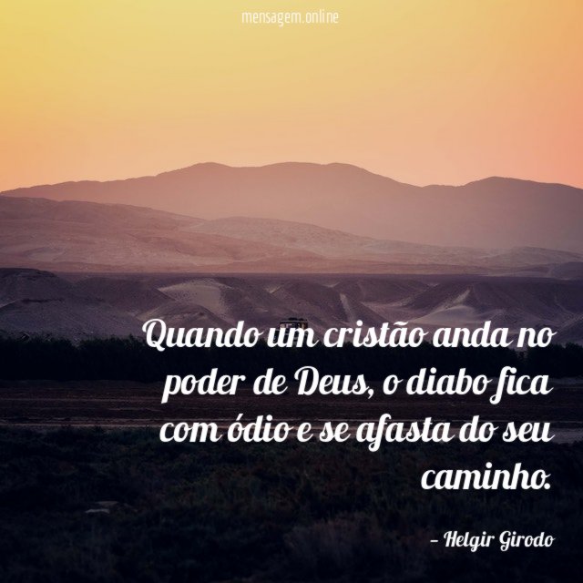 Quando um cristão anda no poder de Deus