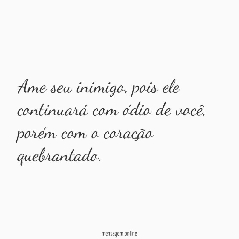 Ame seu inimigo
