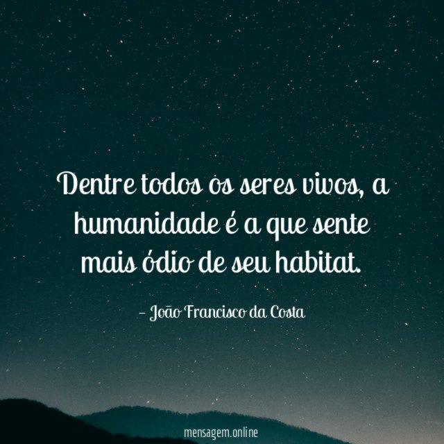 Dentre todos os seres vivos