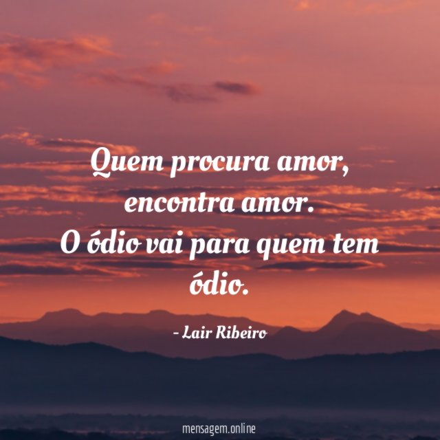 Quem procura amor