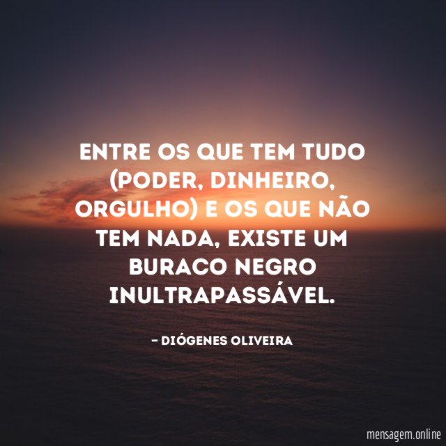 Entre os que tem tudo (poder
