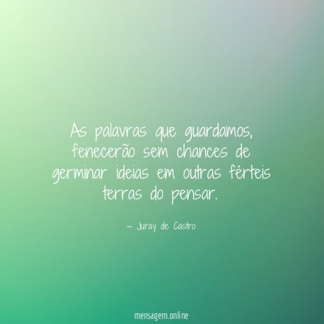 As palavras que guardamos