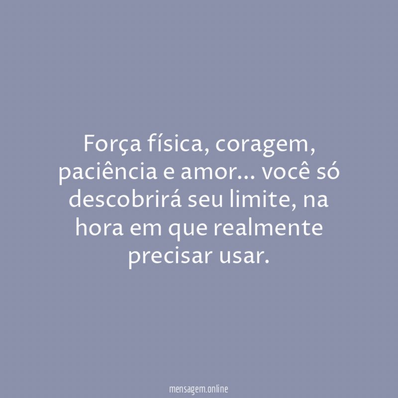 Força física
