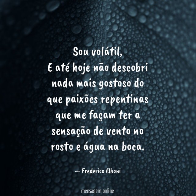 Sou volátil