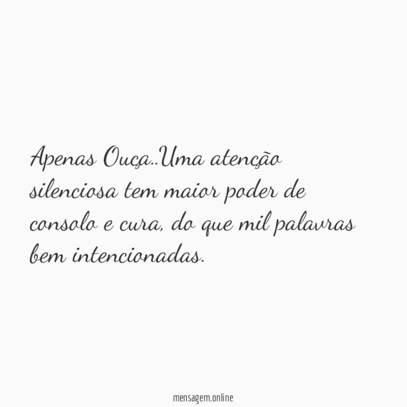 Apenas Ouça