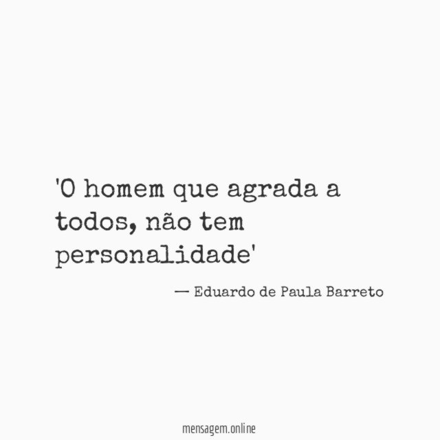 O homem que agrada a todos