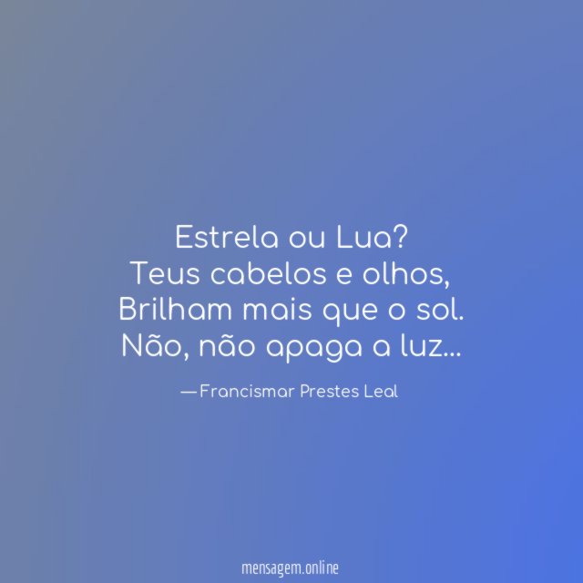Estrela ou Lua?