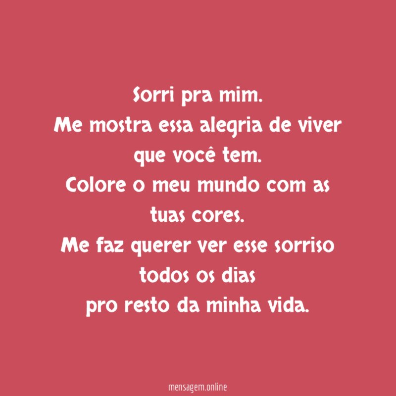 Sorri pra mim