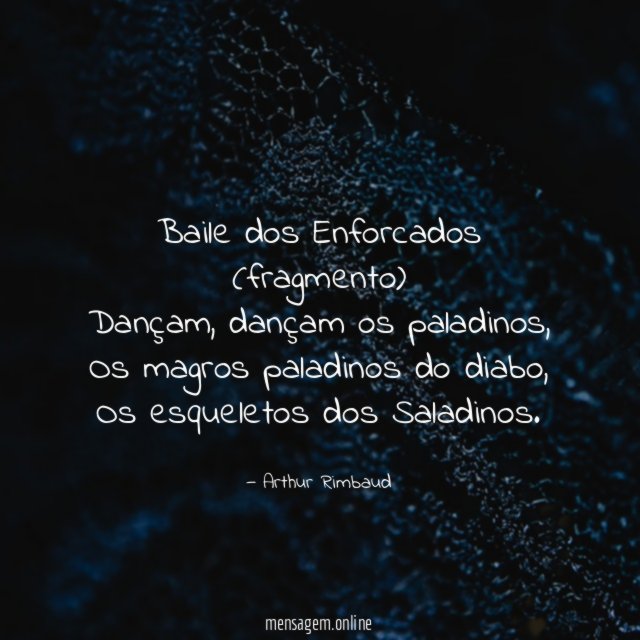 Baile dos Enforcados
(fragmento)