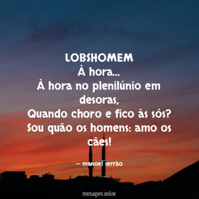 LOBSHOMEM