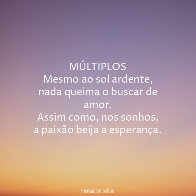 MÚLTIPLOS