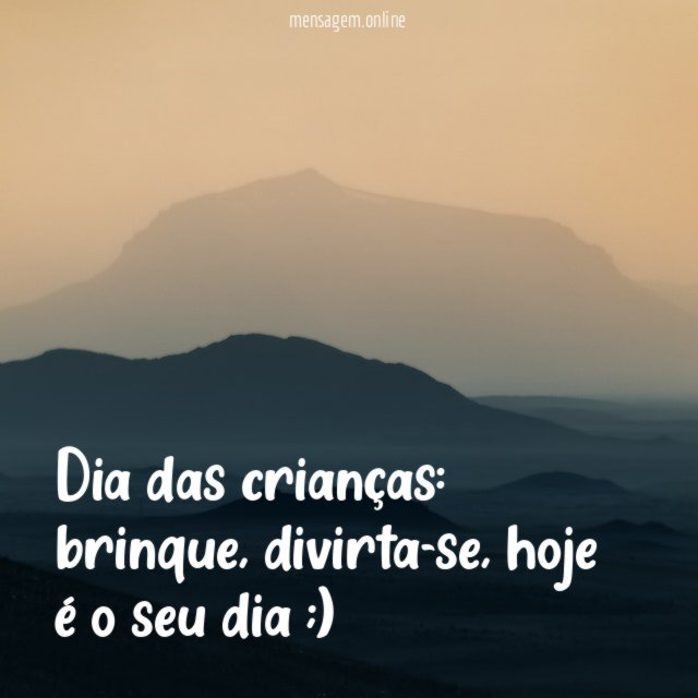 Dia das crianças