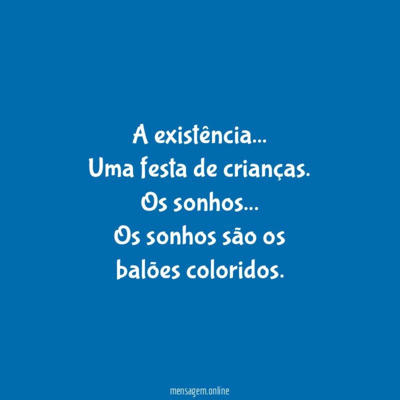 A existência