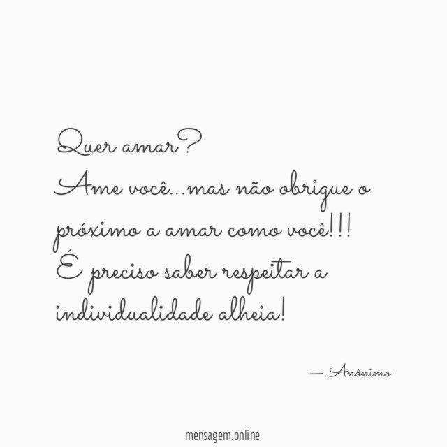 Quer amar