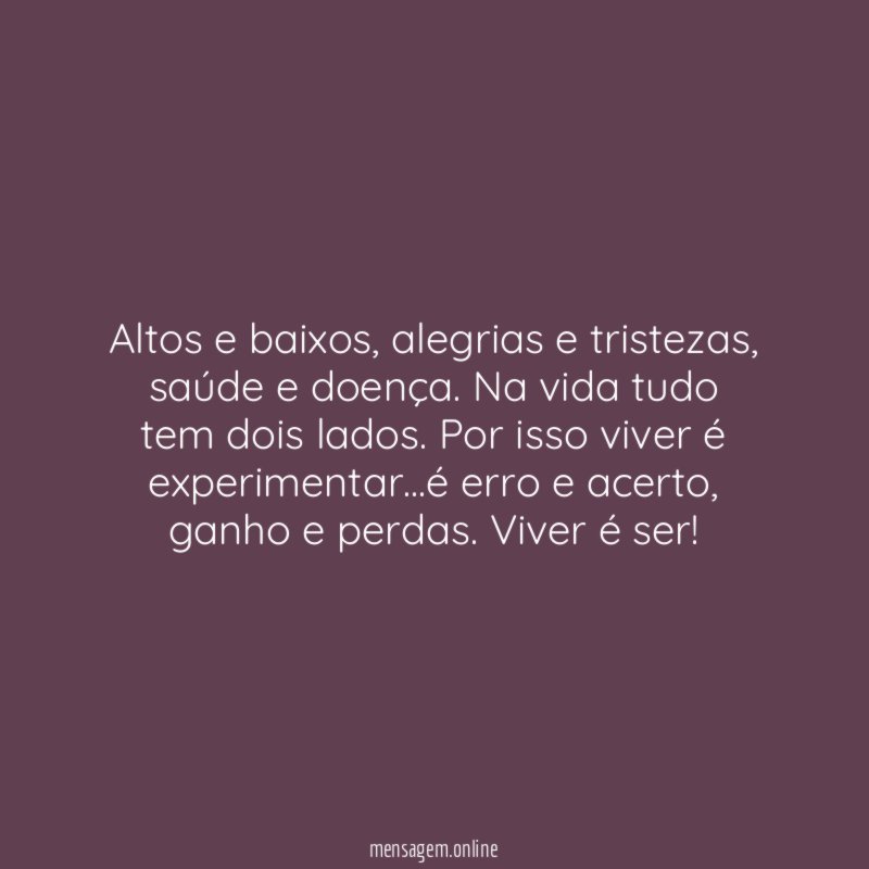 Altos e baixos