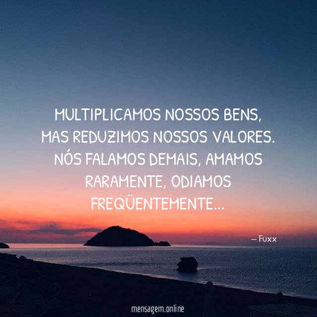 Multiplicamos nossos bens