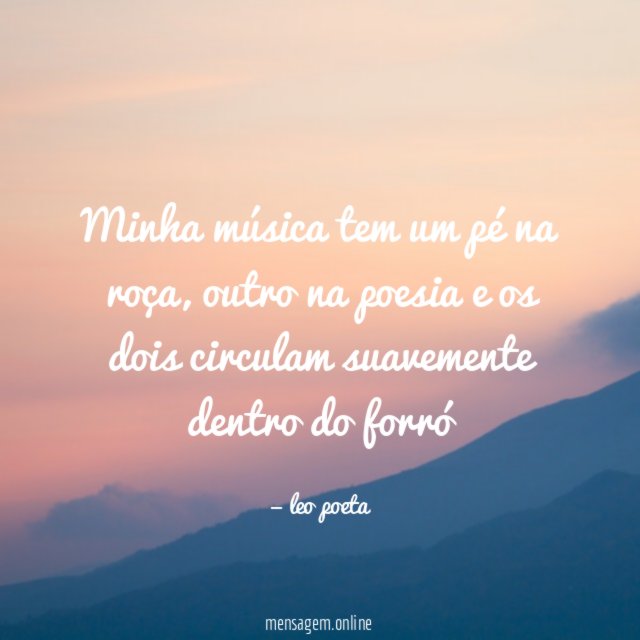 Minha música tem um pé na roça