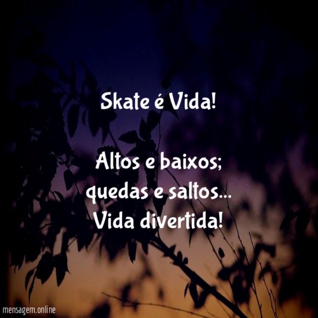 Skate é Vida