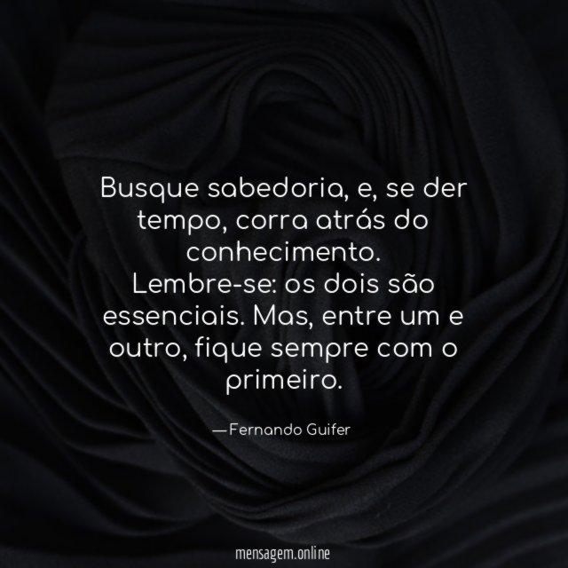 Busque sabedoria