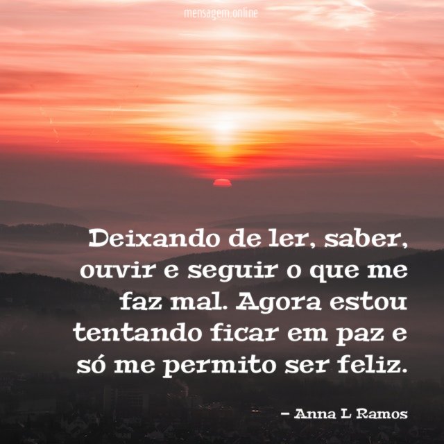 Deixando de ler