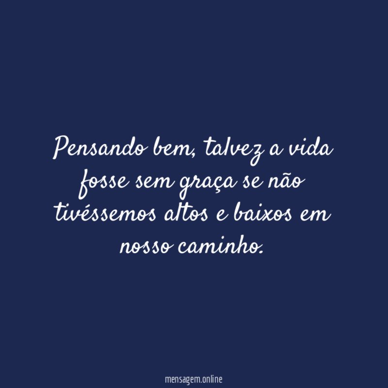 Pensando bem