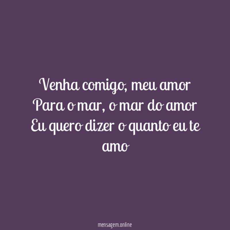 Venha comigo
