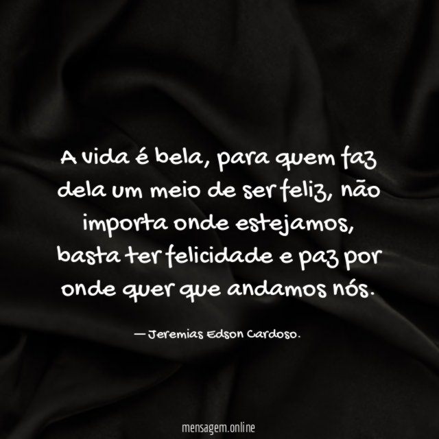 A vida é bela