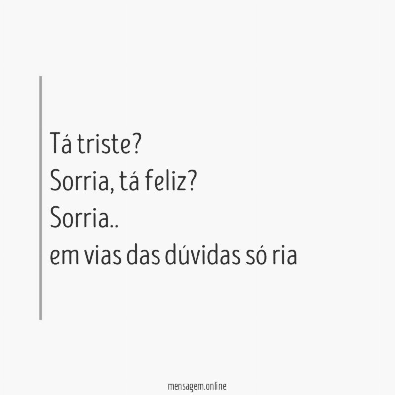 Tá triste