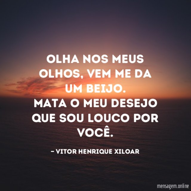 Olha nos meus olhos
