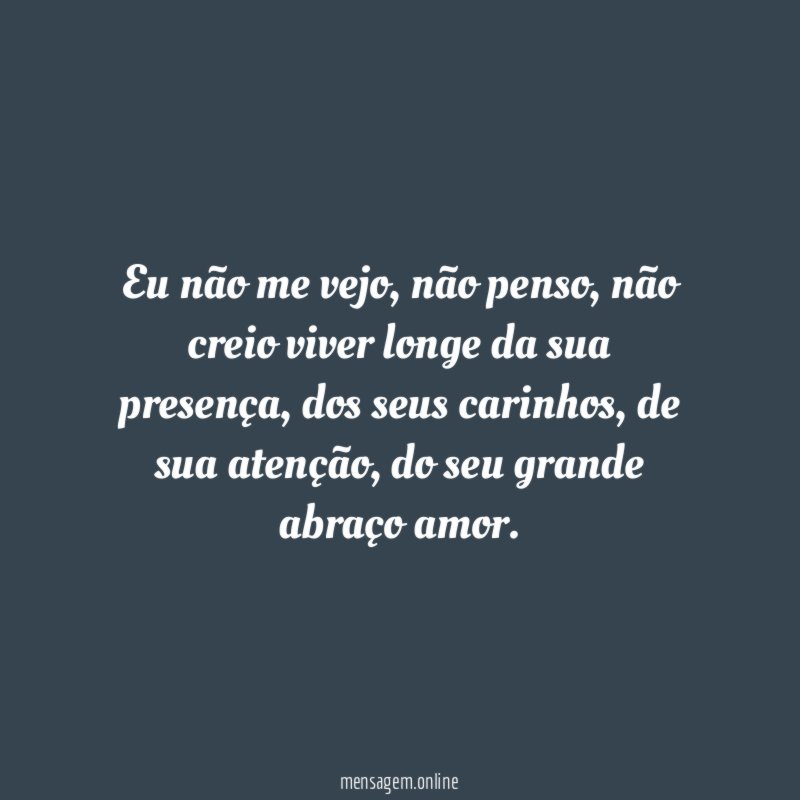 Eu não me vejo