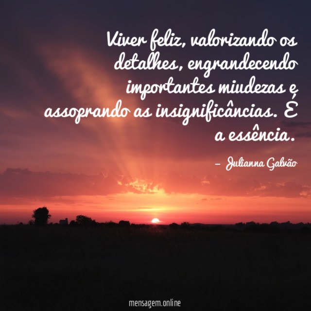 Viver feliz